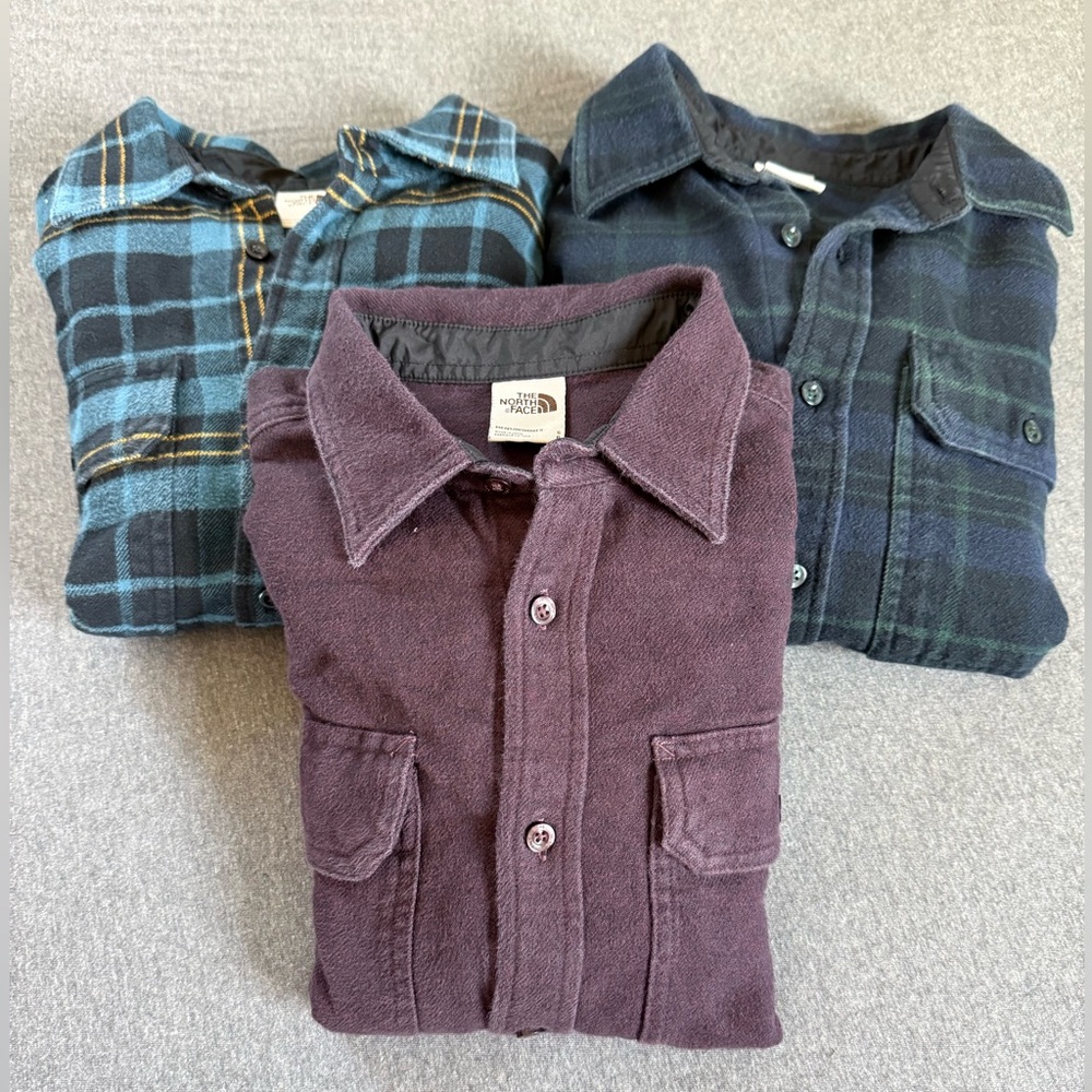 The North Face Button-Up Shirt Bundle (3)!